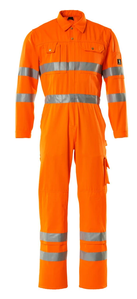 Mascot Utah Hi-Vis Work Boilersuit Coveralls Orange (Various Sizes)