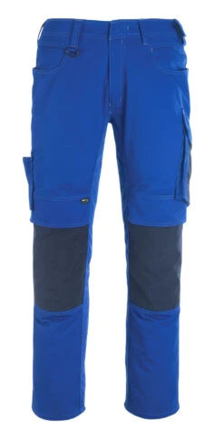 Mascot Erlangen Trade Work Trousers Royal/Dark Navy Blue (Various Sizes)
