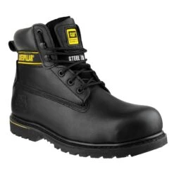 Caterpillar Holton Safety Work Boots Black (Sizes 6-15)