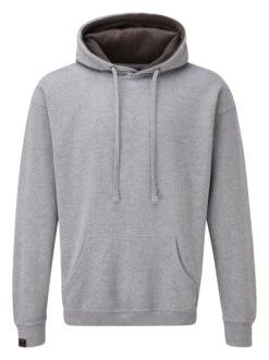 Tuffstuff Hendon Hoodie Work Hooded Jumper Grey (Sizes S-2XL)
