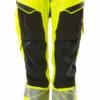 Mascot Diamond Womens Hi-Vis Work Trousers Yellow/Black (Various Sizes)