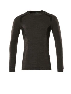Mascot Functional Base Layer Long Sleeve Top Dark Grey/Black (Sizes XS-5XL)