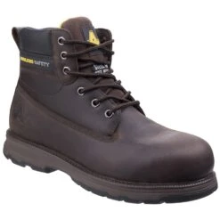Amblers AS170 Lightweight Safety Work Boots Brown (Sizes 6-12)