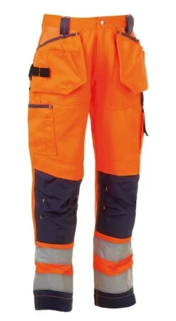 Herock Styx Hi-Vis Work Trousers Orange (Various Sizes)