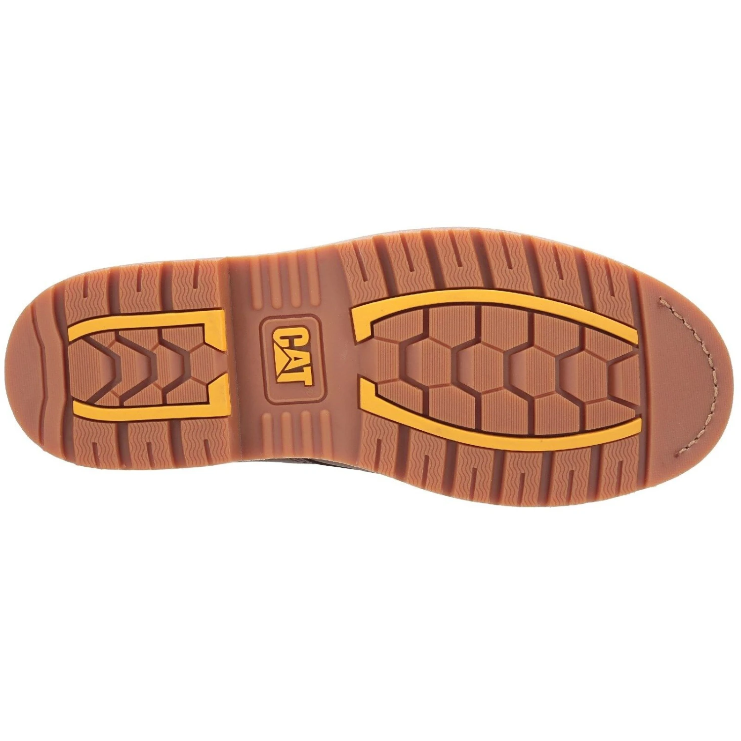 Caterpillar Powerplant Safety Work Boots Brown (Sizes 6-13) - Image 3