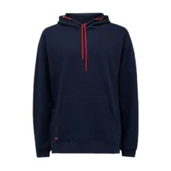Hard Yakka Brushed Fleece Work Hoodie Navy Hooded Jumper (Sizes S-2XL)
