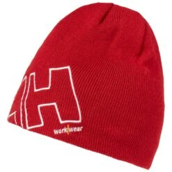 Helly Hansen Workwear Logo Beanie Hat Red