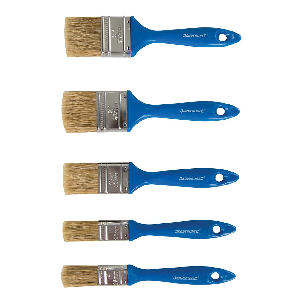 Silverline Laminating Paint Brush Set 5-Piece - Image 2