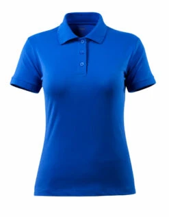 Mascot Womens Grasse Work Polo Shirt Blue (Sizes XS-3XL)