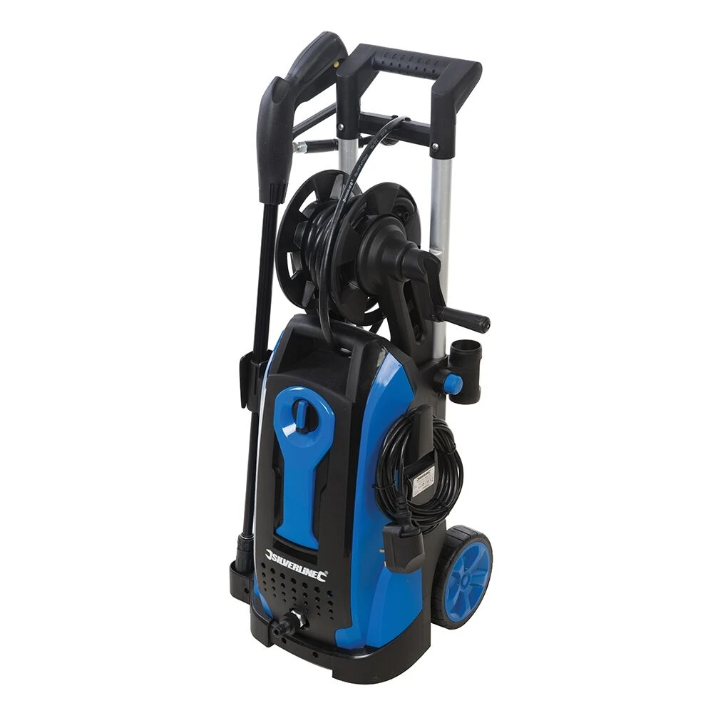 Silverline Air-Cooled Portable Pressure Washer Electric 240v 2100W 165Bar - Image 6