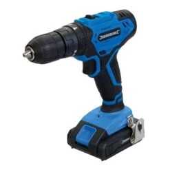 Silverline Cordless 18v Combi Hammer Drill & 2 X Li-Ion 2.0Ah Batts