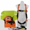 Aresta Scaffolder's 2-Point Safety Harness & Twin Elasticated Lanyard Kit & Backpack