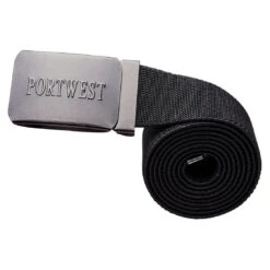 Portwest Elasticated Work Belt Black