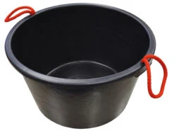 Faithfull Builders Bucket Black 40 Litre