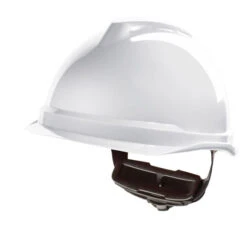 MSA V-Gard 520 Peakless Safety Helmet - White