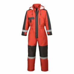Portwest Padded Winter Coveralls Red (Sizes S-2XL)