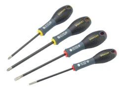 Stanley Diamond Tip Slotted & Phillips Screwdriver Set 4-Piece
