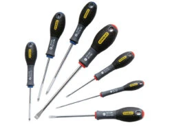 Stanley FatMax Slotted & Pozidriv Screwdriver Set 7-Piece