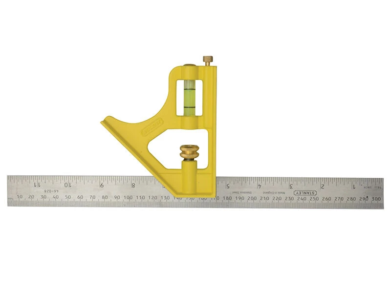 Stanley Die Cast Metric & Imperial Combination Square 300mm
