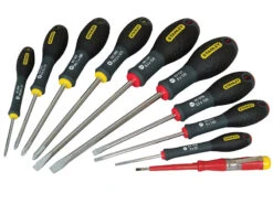 Stanley FatMax Slotted & Phillips Screwdriver Set 10-Piece