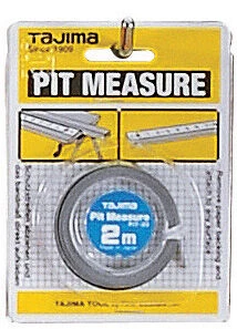 Tajima Adhesive Backed Tape Measure 2m