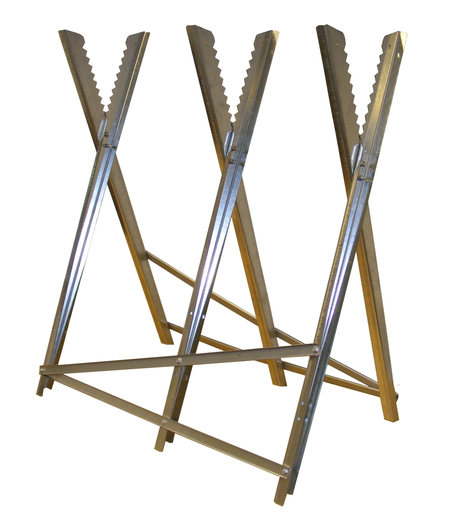 Handy Foldable Serrated Edged Saw Horse For 12in/30cm Diameter Logs