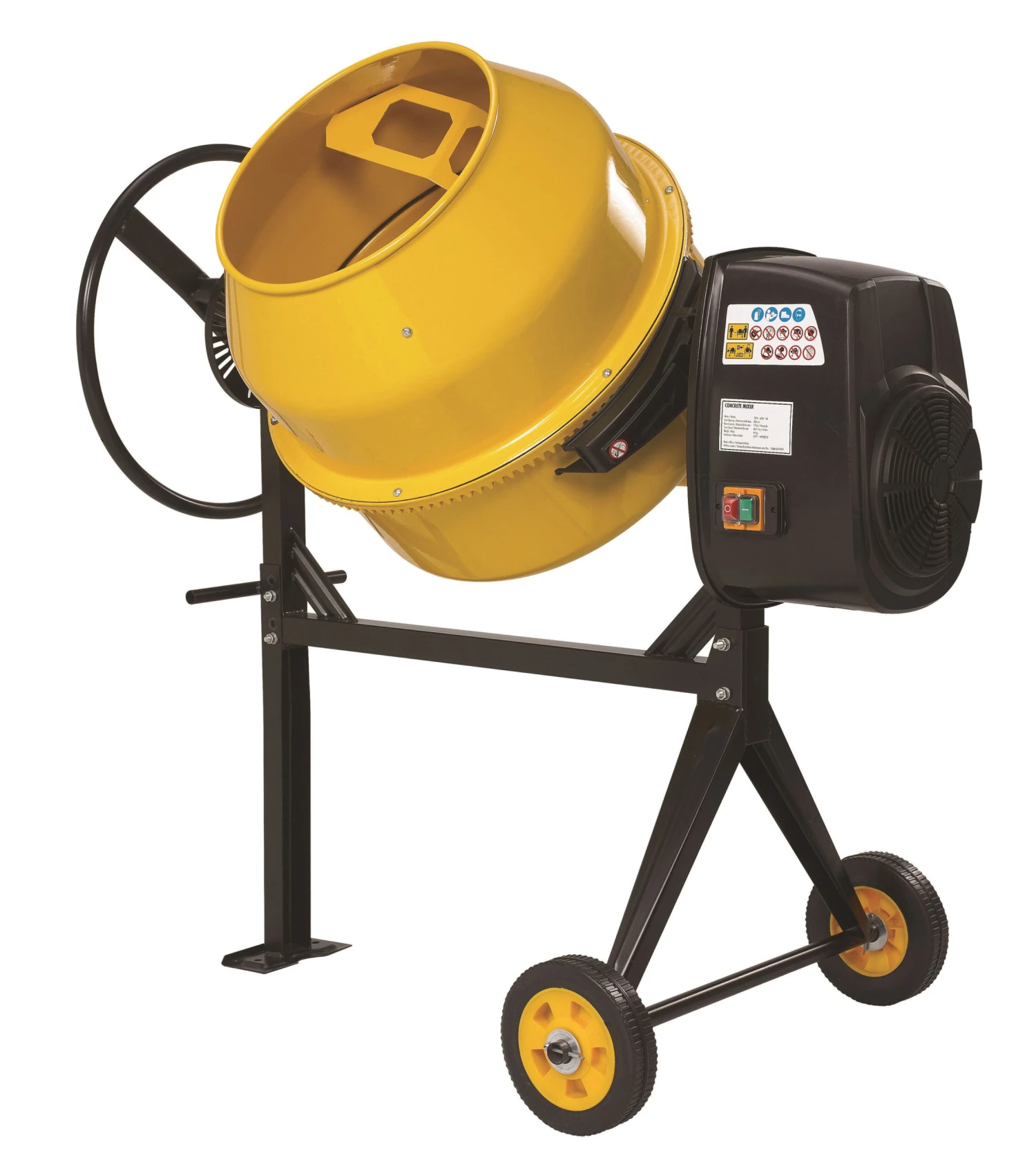 Handy LCHCM H-Frame Electric Drum Cement Mixer Minimix 240v