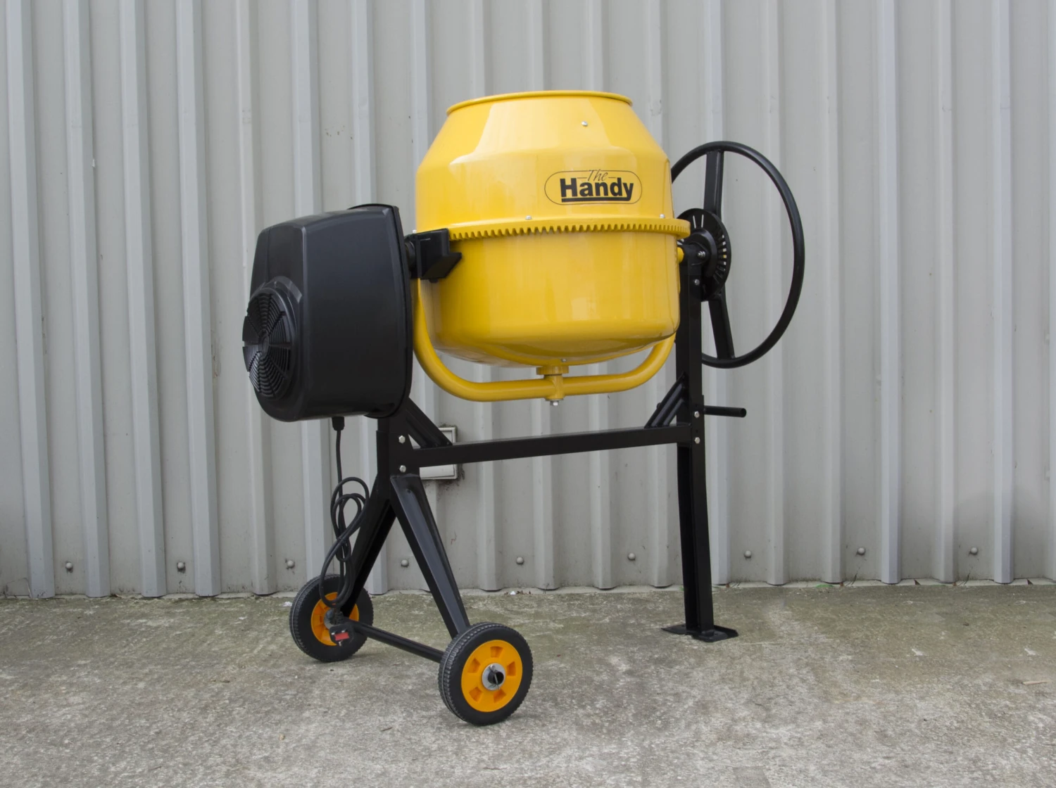 Handy LCHCM H-Frame Electric Drum Cement Mixer Minimix 240v - Image 4