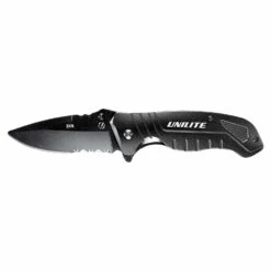 Unilite EK4 Heavy Duty Folding Utility Knife With Drop Point Blade