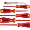 Felo Ergonomic VDE Slotted & Phillips Screwdriver Set 6-Piece