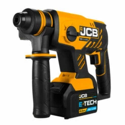 JCB Cordless 18v Brushless Hammer Drill With 5.0Ah Li-Ion Battery & Case