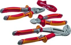 NWS VDE Plier Set 3-Piece Waterpump & Side Cutter Pliers