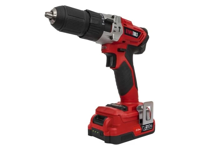 Olympia Cordless 20v Combi Drill With 2 X Li-Ion 2.0Ah Batts