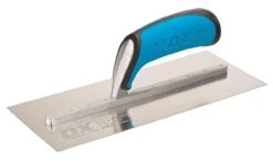 OX Pro Plasterers Trowel With Duragrip Handle Stainless Steel (Various Sizes)