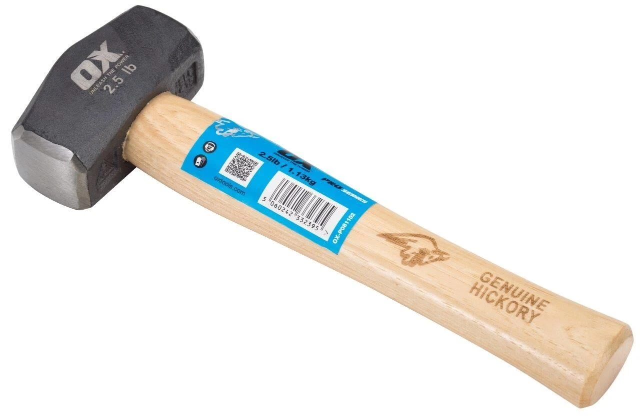 OX Pro Hickory Handle Club Hammer (2.5 Or 4lb)