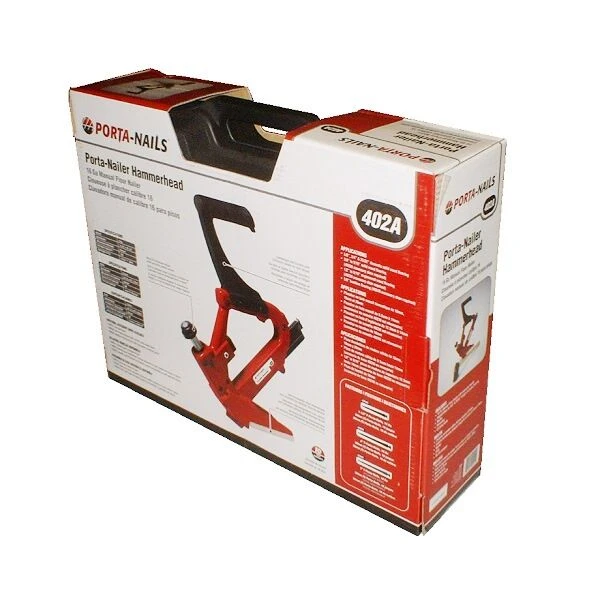 Porta-Nailer 402A Kit (402A Nailer, Mallet, Carry Case, Cleats / Nails To Suit) - Image 4