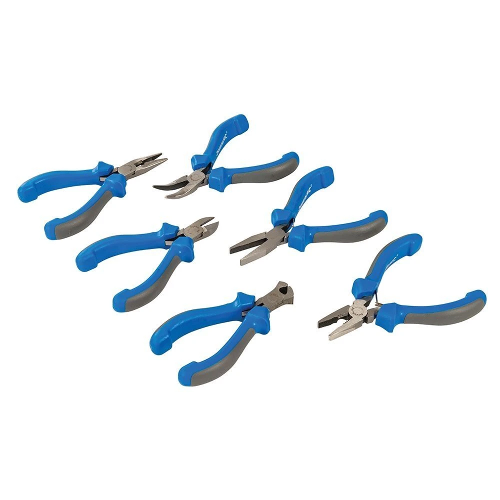 Silverline Mini Pliers Set 6 Piece - Image 2