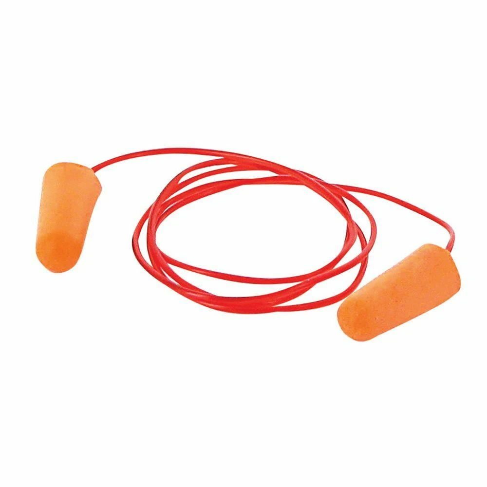 Silverline Corded Ear Plugs SNR 37dB Box Of 200 Pairs - Image 2
