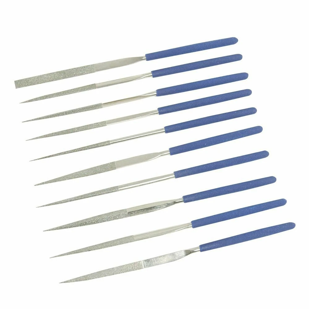 Silverline Diamond Needle File Set 10 Piece