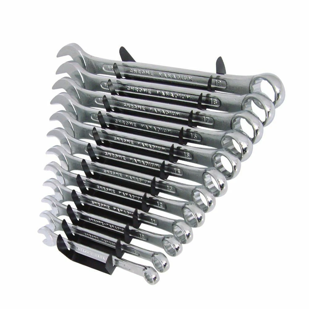 Silverline DIY Combination Spanner Set 12 Piece (8-19mm)