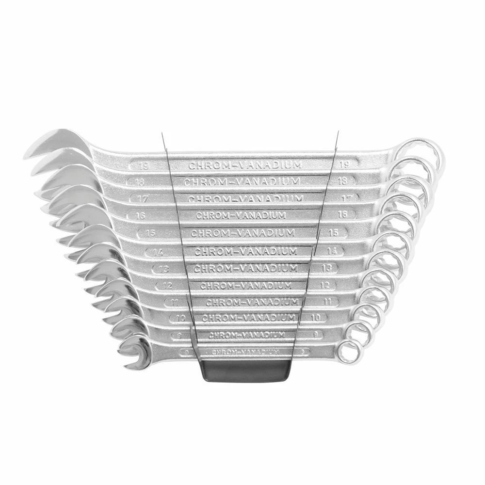 Silverline DIY Combination Spanner Set 12 Piece (8-19mm) - Image 2