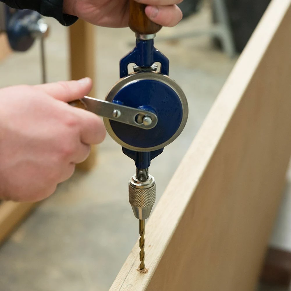 Silverline Double Pinion Hand Drill - Image 3