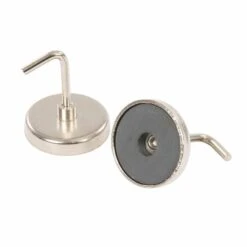 Silverline Magnetic Hooks Pack Of 2