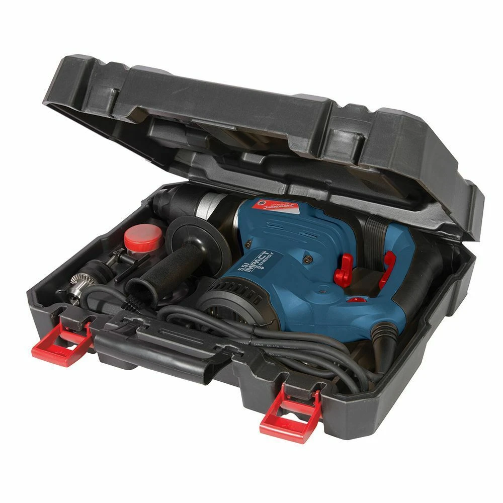 Silverline Silverstorm 1500w SDS Plus Combi Hammer Drill 240v - Image 3
