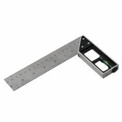 Silverline Tri & Mitre Square With Spirit Level 150mm