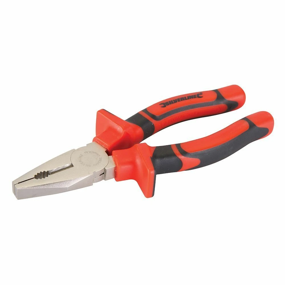 Silverline VDE Expert Combination Pliers 180mm