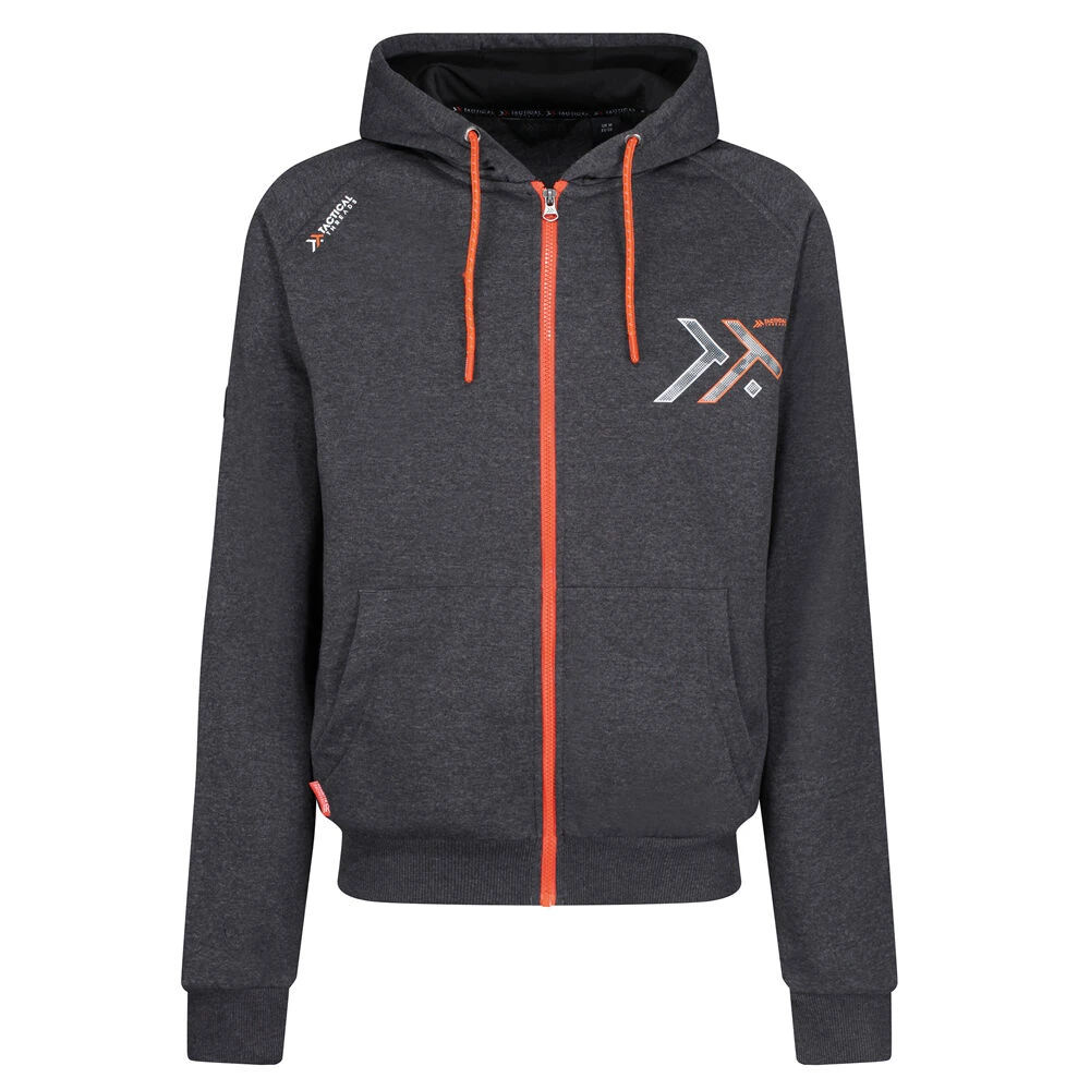 Regatta Tactical Maneuver Full Zip Hoodie Grey Hooded Jumper (Sizes S-3XL)