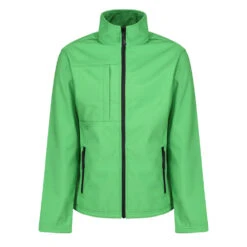 Regatta Professional Octagon II 3-Layer Waterproof Softshell Jacket Green/Black (Sizes S-4XL)