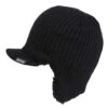 Regatta Professional Anvil Peaked Beanie Hat Black